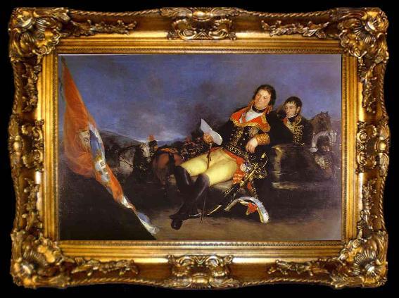 framed  Francisco Jose de Goya Manuel GodoyDuke of AlcudiaPrince of Peace, ta009-2